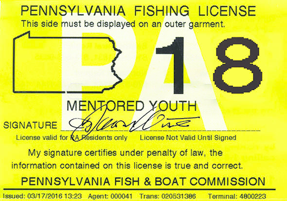 pa fishing license