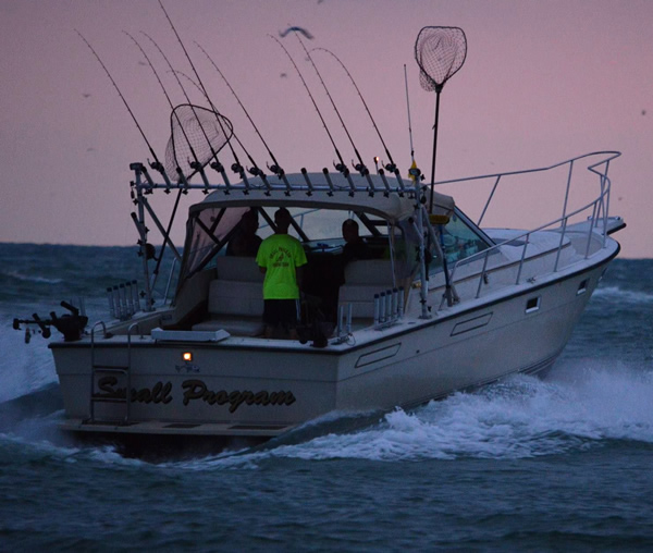 Erie, PA walleye charter